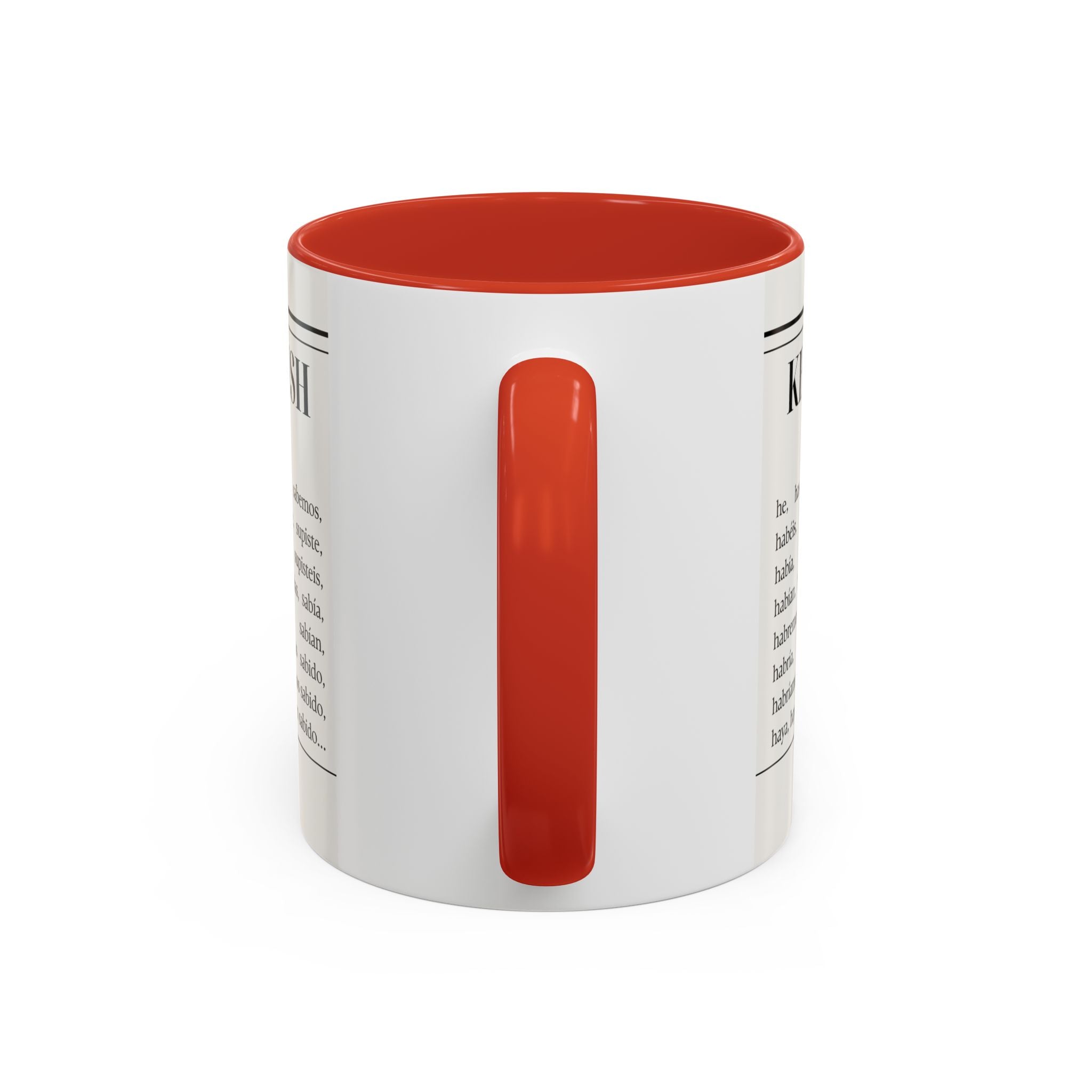 The "Keep Calm & Conquer Spanish" Ceramic Mug ☕️🇪🇸