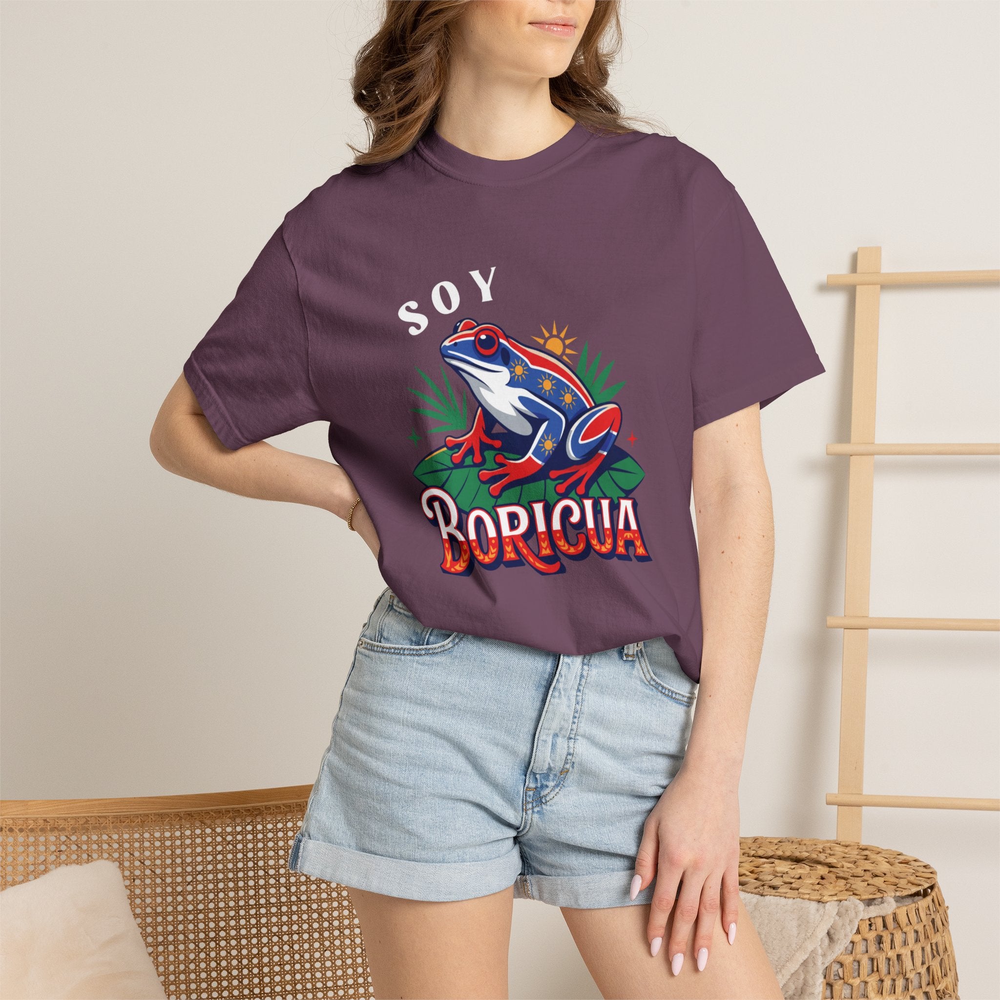 "Yo Soy Boricua" Comfort Colors® Garment-Dyed Tee - Celebrate Your Puerto Rican Pride