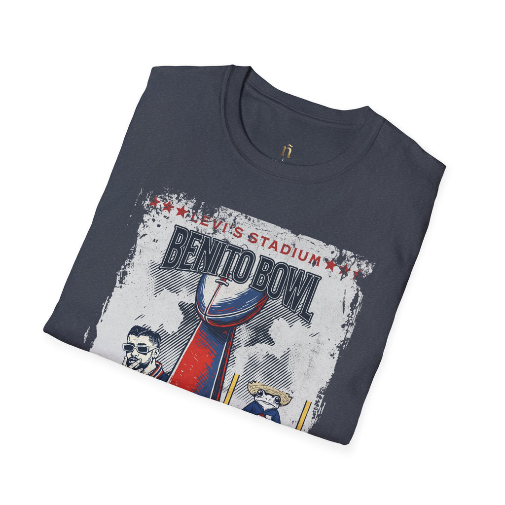 Latino Icon Football Graphic Tee - Halftime Vibes Game Day Shirt - Retro Sports Culture Streetwear - Unisex Softstyle Fan Outfit