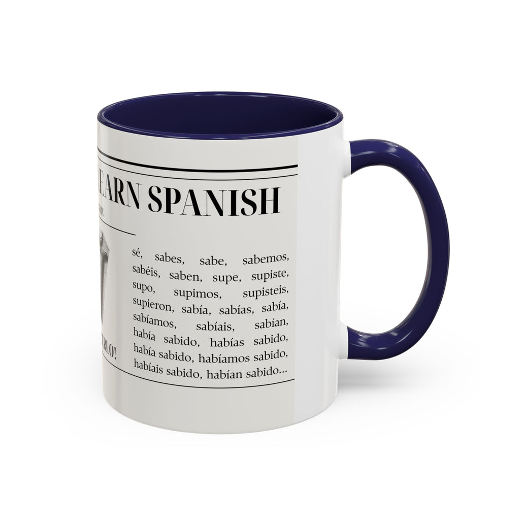 The "Keep Calm & Conquer Spanish" Ceramic Mug ☕️🇪🇸