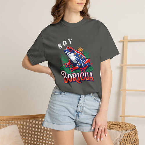 "Yo Soy Boricua" Comfort Colors® Garment-Dyed Tee - Celebrate Your Puerto Rican Pride