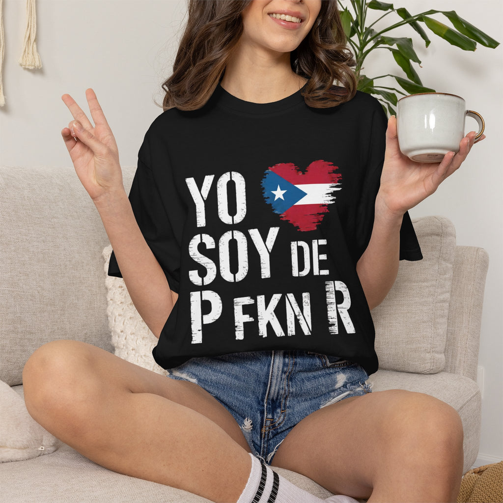 YO SOY DE PFKNR Comfort Colors® Garment-Dyed Tee - The Ultimate Puerto Rican Pride Shirt