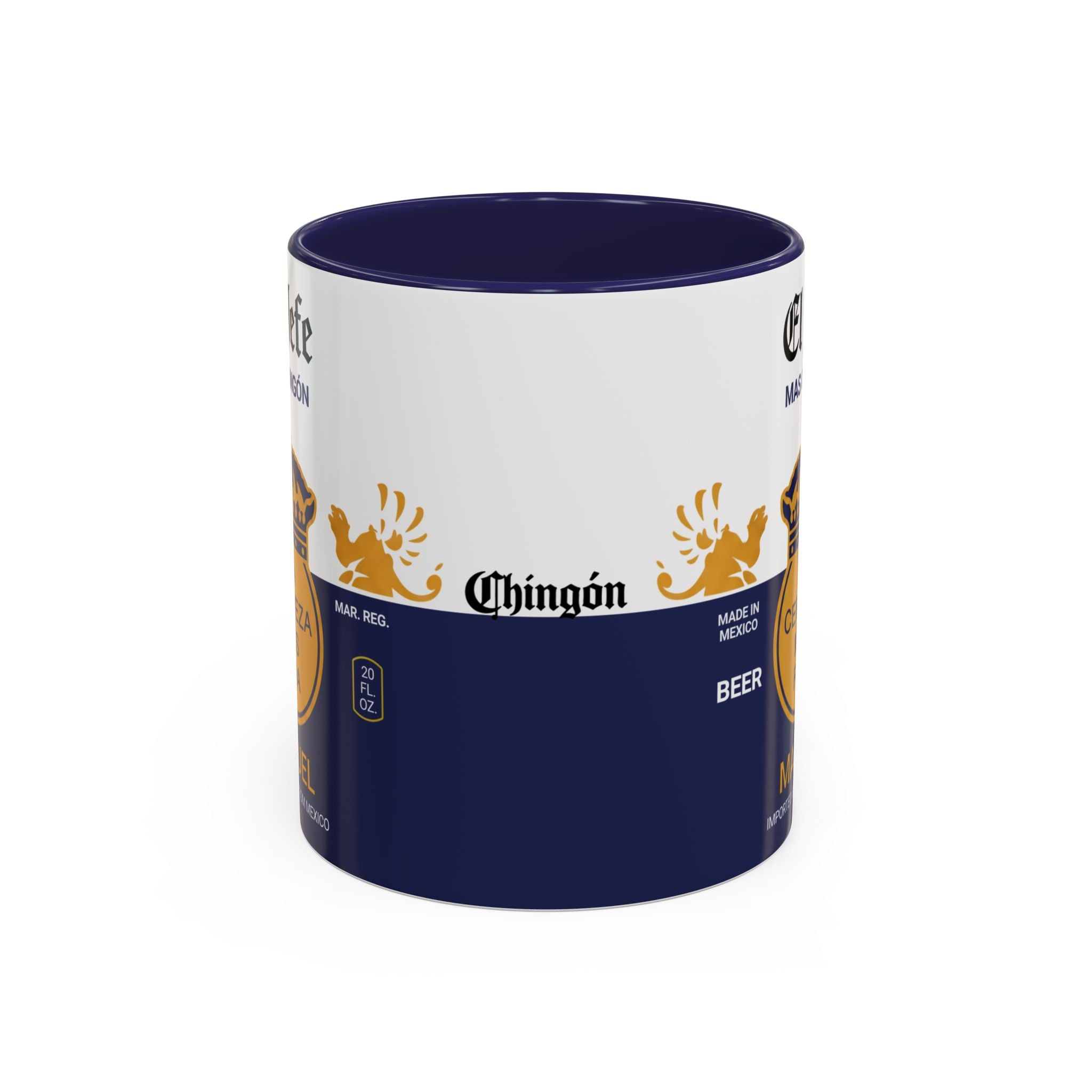 The Ultimate "El Jefe" Personalized Mug – La Cerveza Mas Fina Style