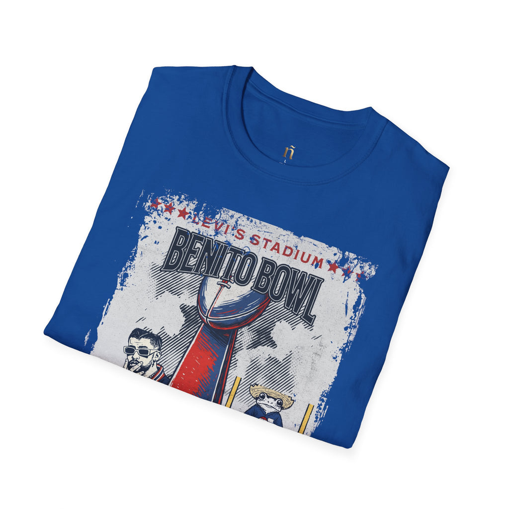 Latino Icon Football Graphic Tee - Halftime Vibes Game Day Shirt - Retro Sports Culture Streetwear - Unisex Softstyle Fan Outfit