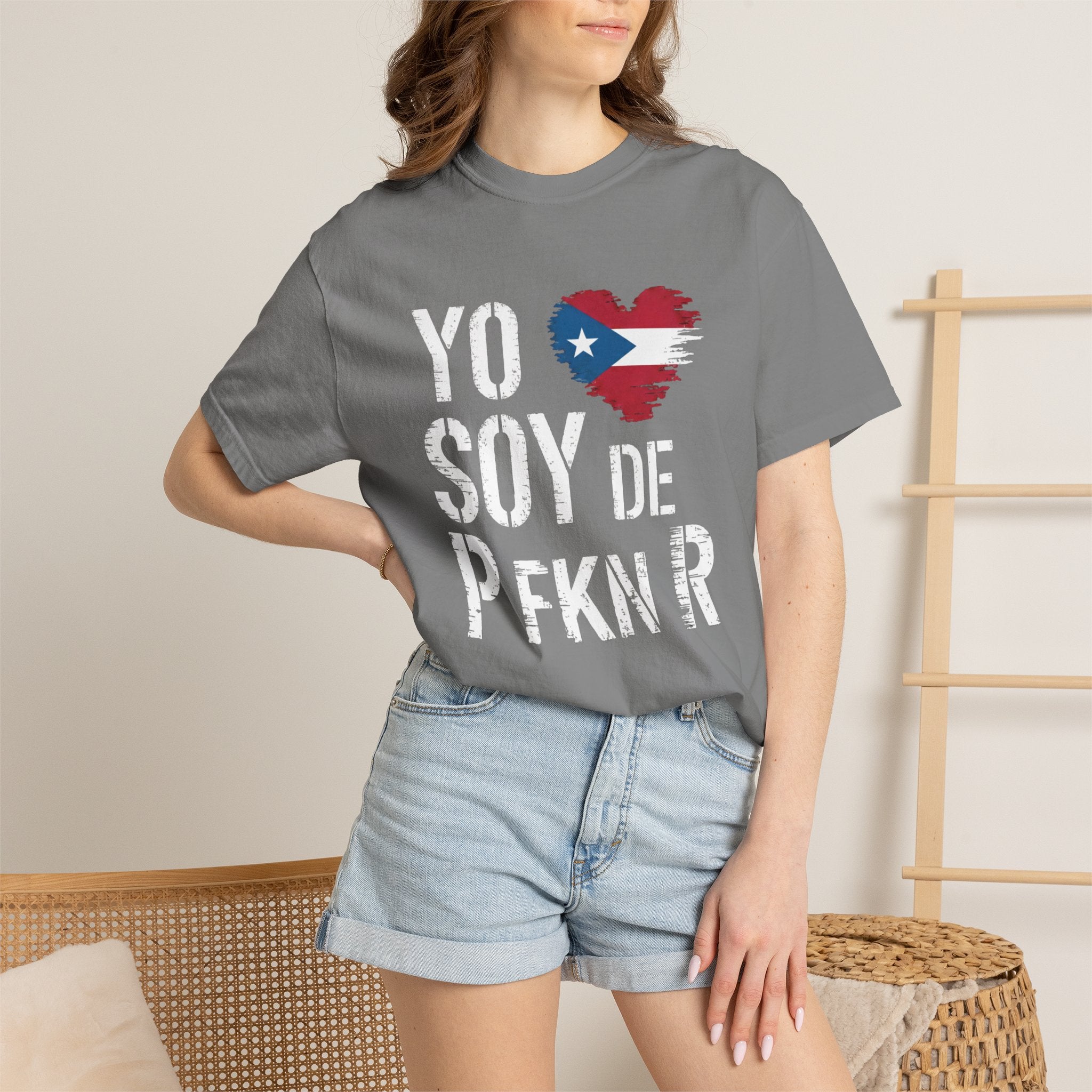 YO SOY DE PFKNR Comfort Colors® Garment-Dyed Tee - The Ultimate Puerto Rican Pride Shirt