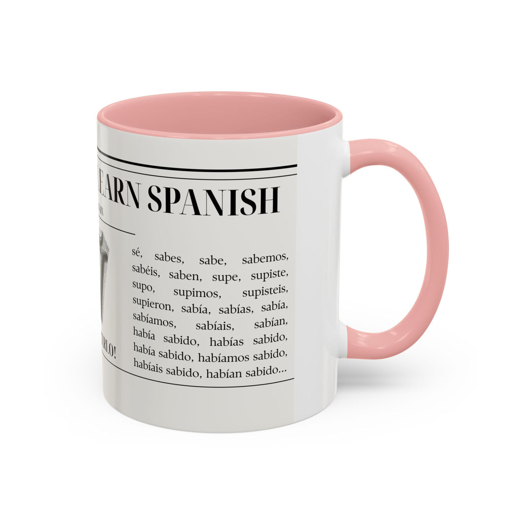 The "Keep Calm & Conquer Spanish" Ceramic Mug ☕️🇪🇸