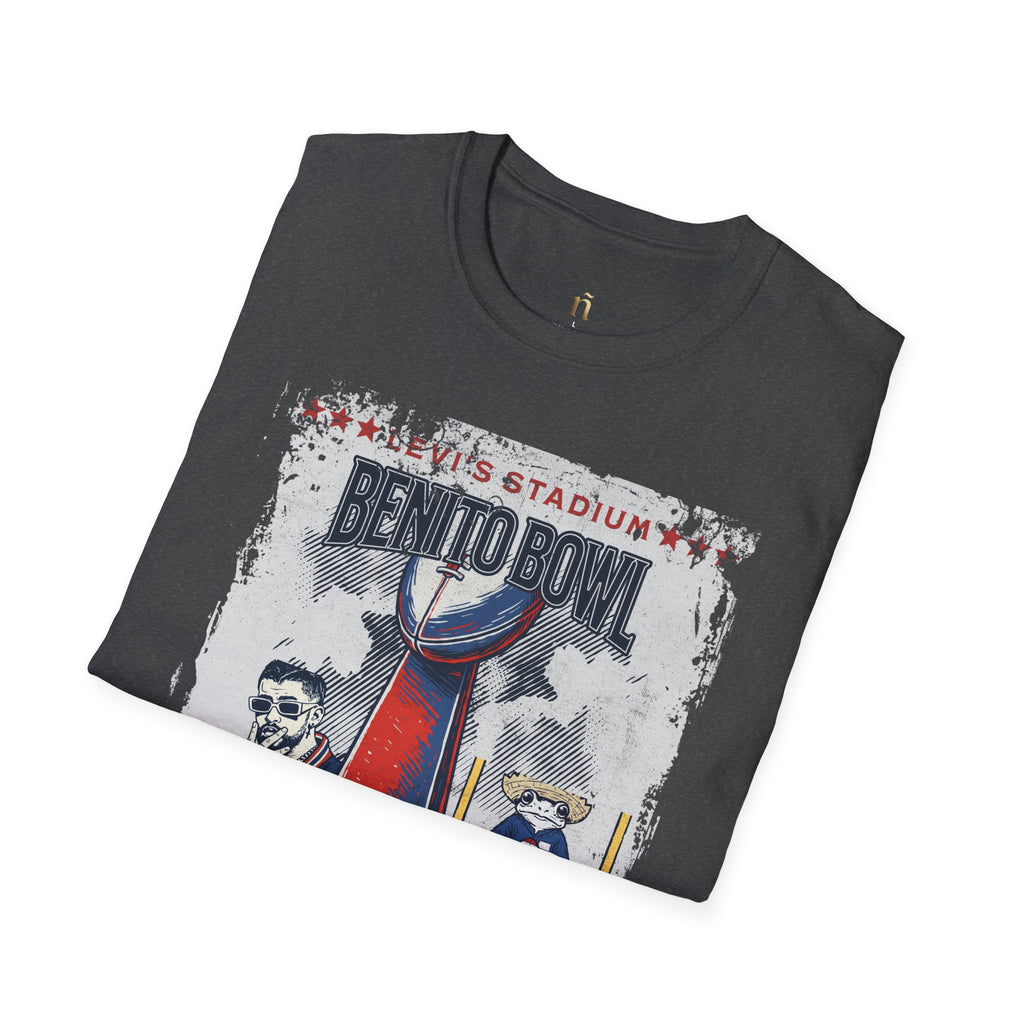 Latino Icon Football Graphic Tee - Halftime Vibes Game Day Shirt - Retro Sports Culture Streetwear - Unisex Softstyle Fan Outfit