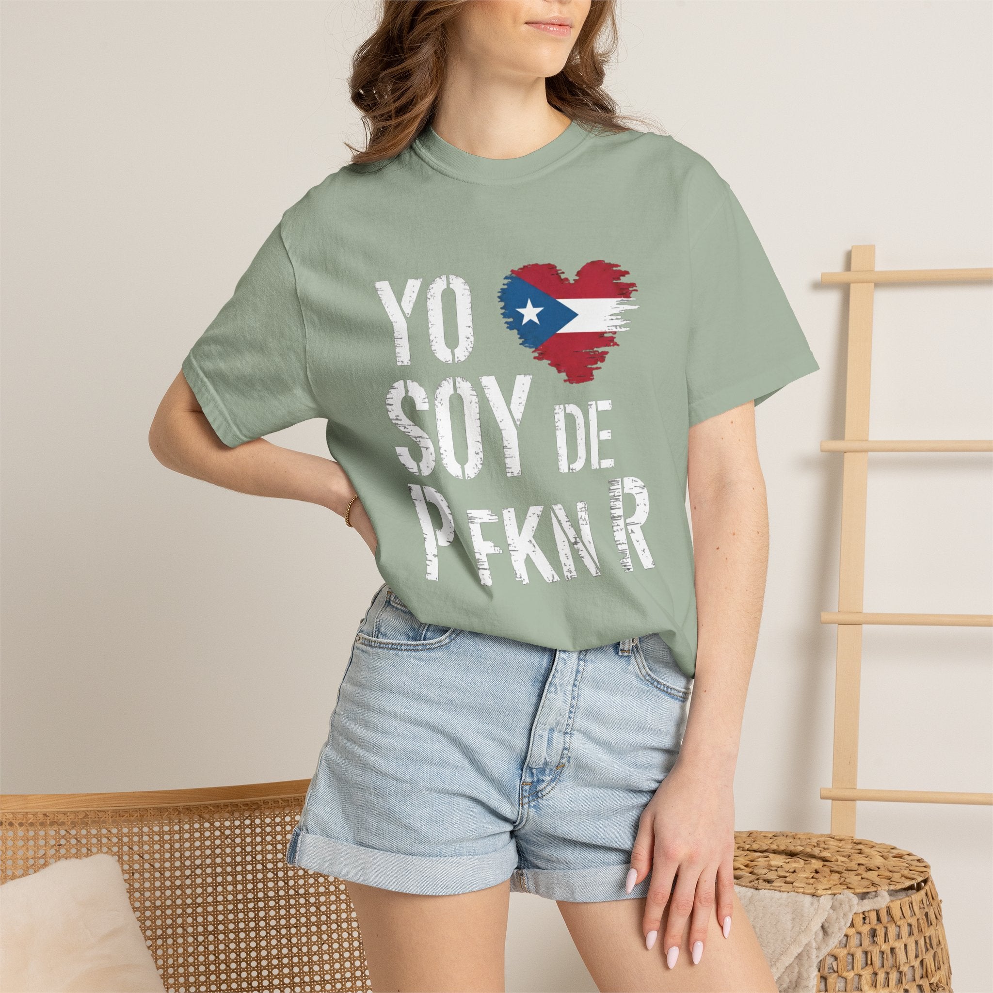 YO SOY DE PFKNR Comfort Colors® Garment-Dyed Tee - The Ultimate Puerto Rican Pride Shirt
