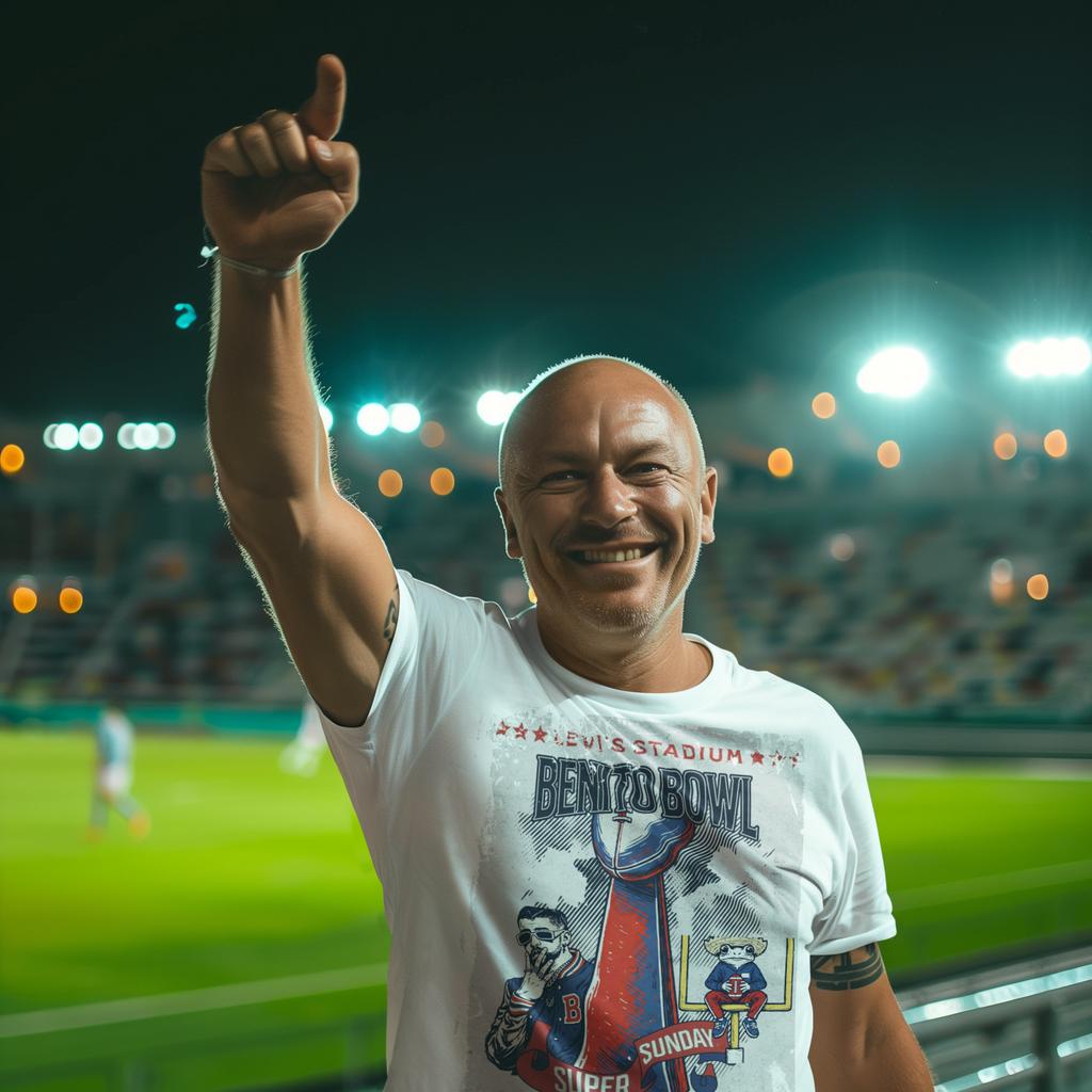 Latino Icon Football Graphic Tee - Halftime Vibes Game Day Shirt - Retro Sports Culture Streetwear - Unisex Softstyle Fan Outfit