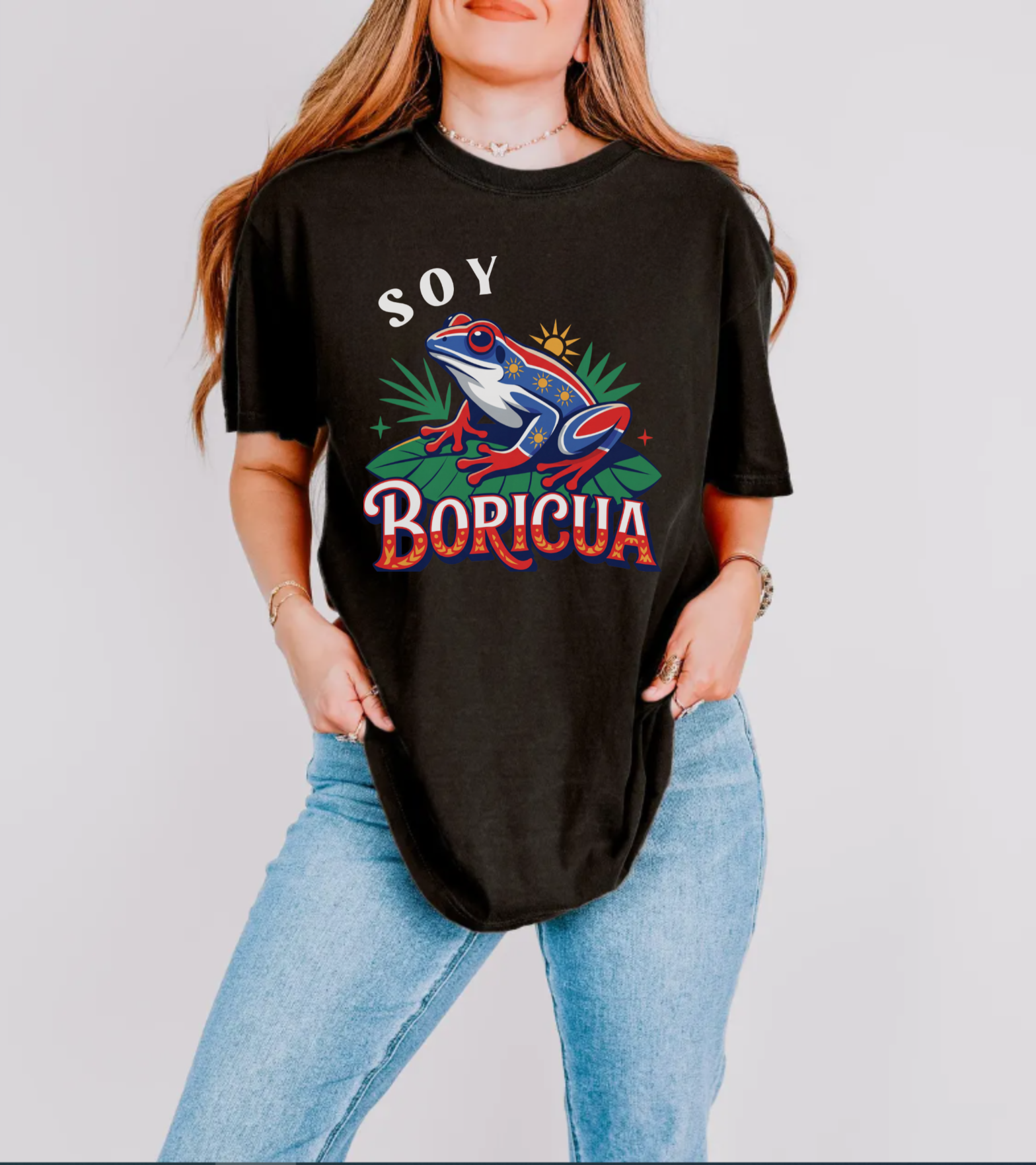 "Yo Soy Boricua" Comfort Colors® Garment-Dyed Tee - Celebrate Your Puerto Rican Pride