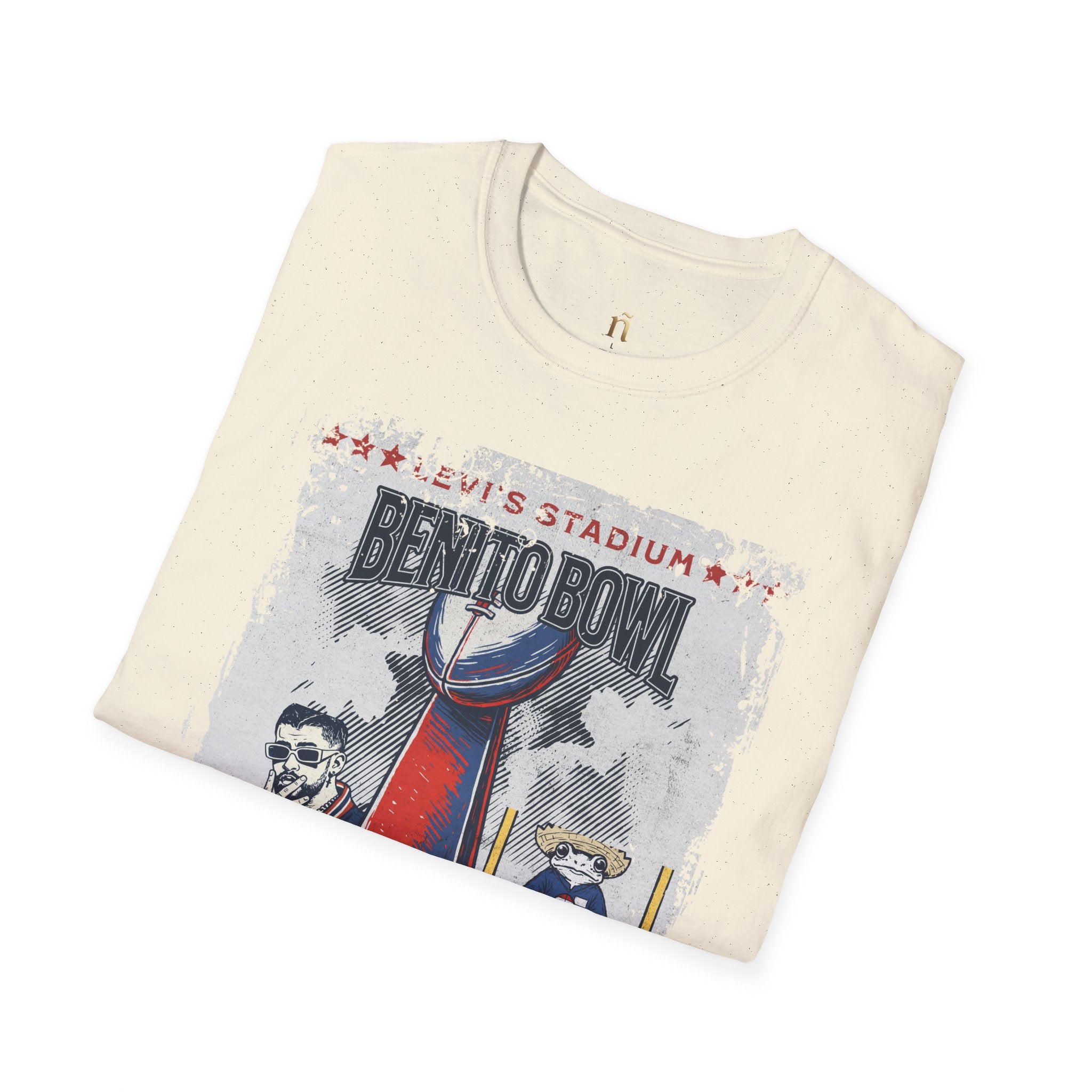 Latino Icon Football Graphic Tee - Halftime Vibes Game Day Shirt - Retro Sports Culture Streetwear - Unisex Softstyle Fan Outfit