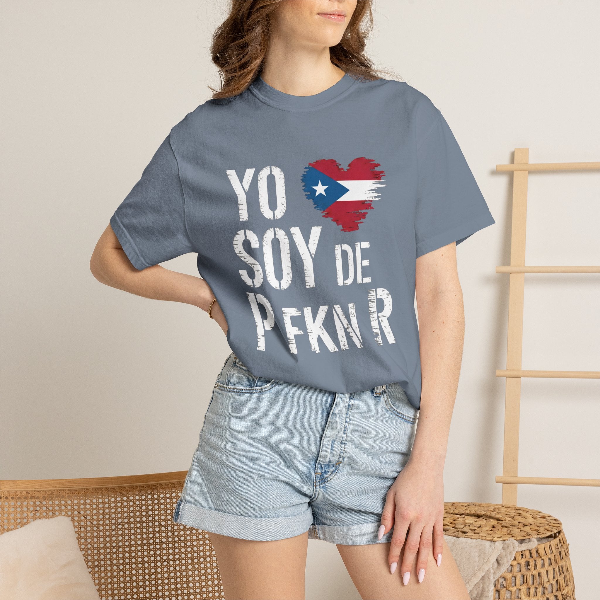 YO SOY DE PFKNR Comfort Colors® Garment-Dyed Tee - The Ultimate Puerto Rican Pride Shirt