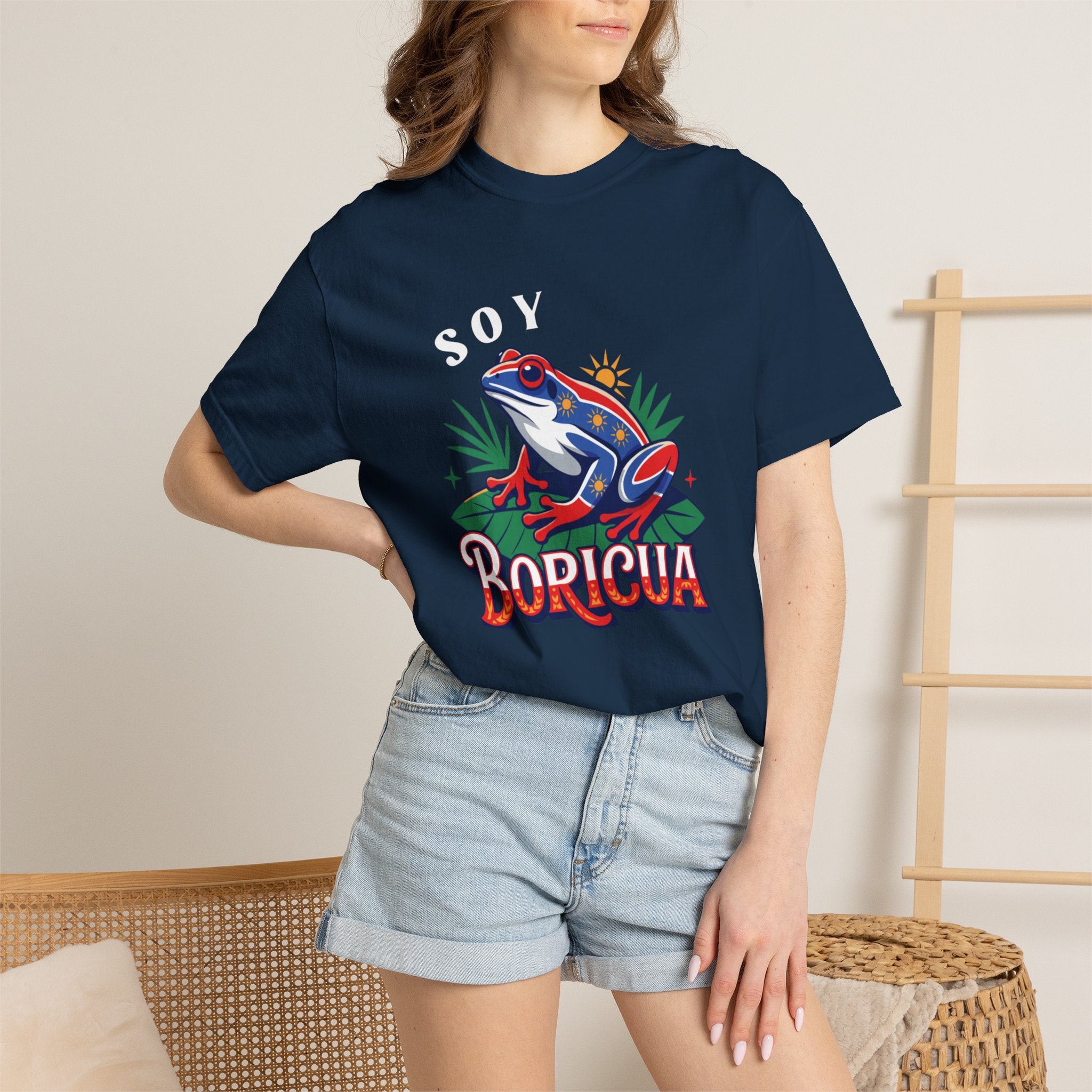 "Yo Soy Boricua" Comfort Colors® Garment-Dyed Tee - Celebrate Your Puerto Rican Pride