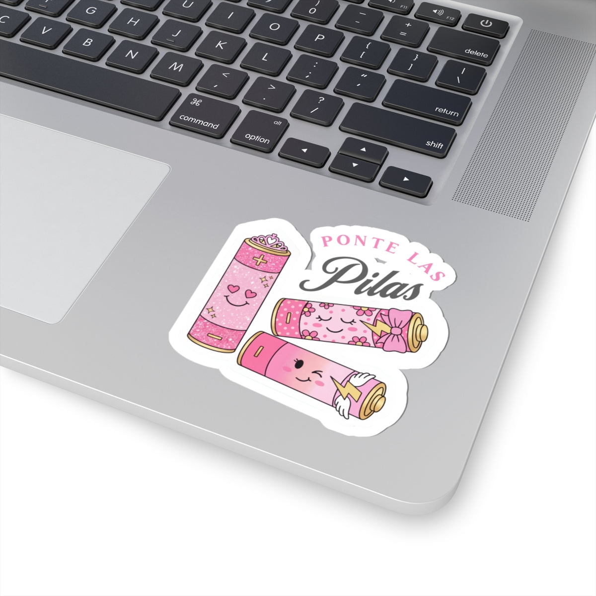 Ponte Las Pilas Pink Battery Sticker Pack — Cute Kawaii Laptop Decal