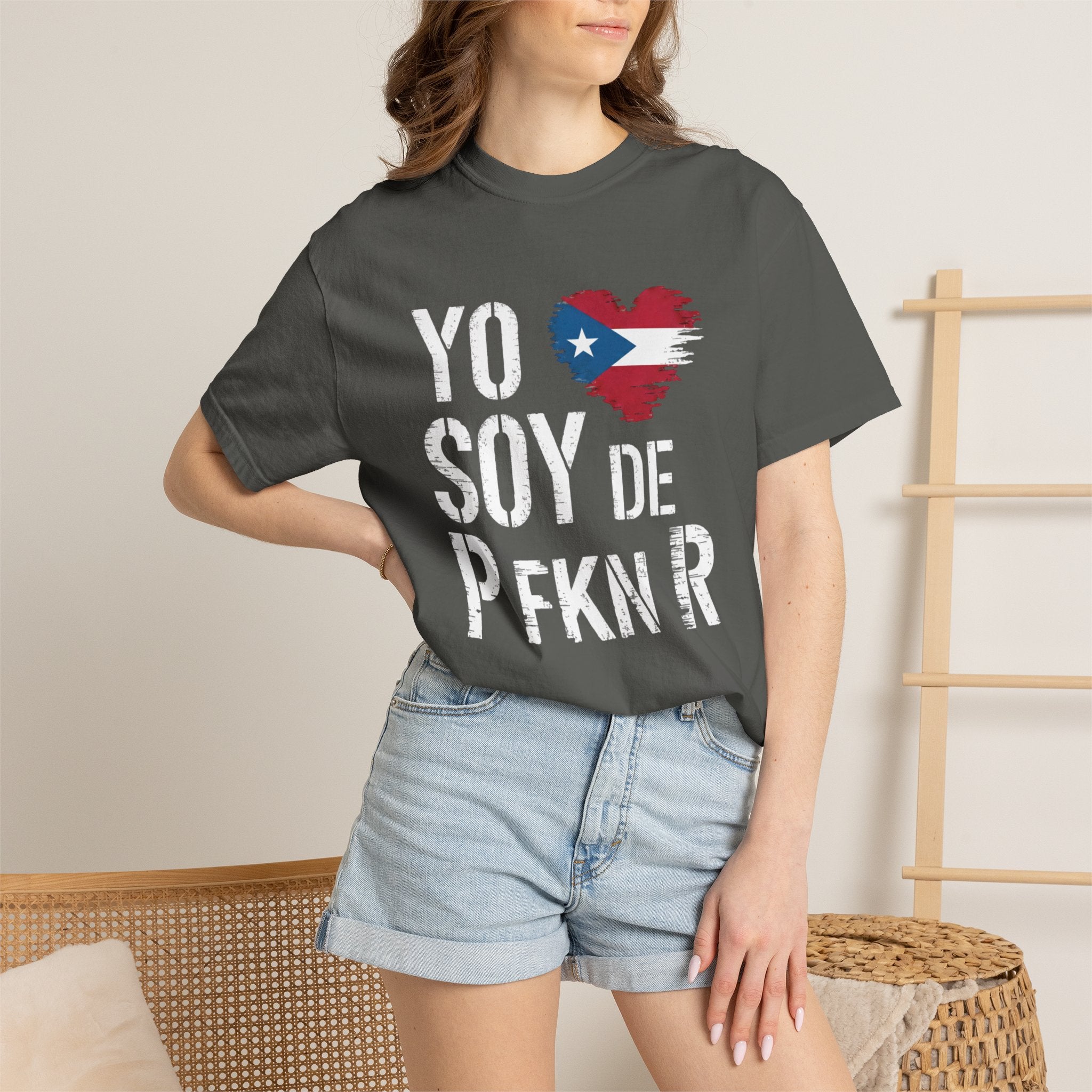 YO SOY DE PFKNR Comfort Colors® Garment-Dyed Tee - The Ultimate Puerto Rican Pride Shirt