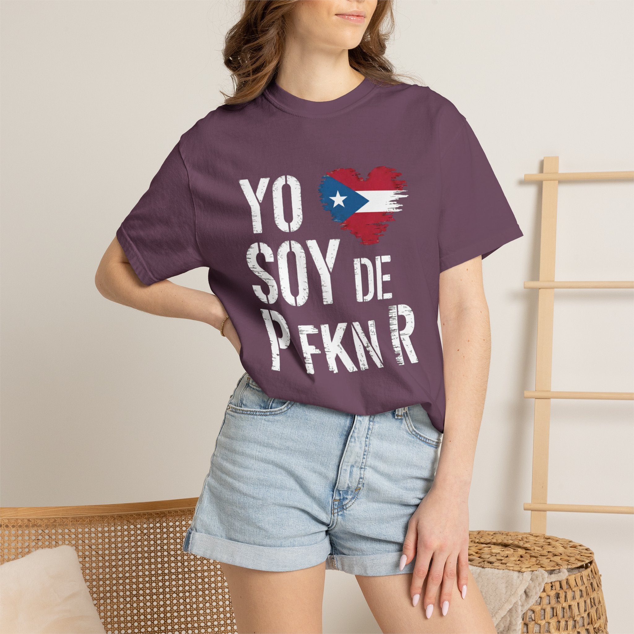 YO SOY DE PFKNR Comfort Colors® Garment-Dyed Tee - The Ultimate Puerto Rican Pride Shirt