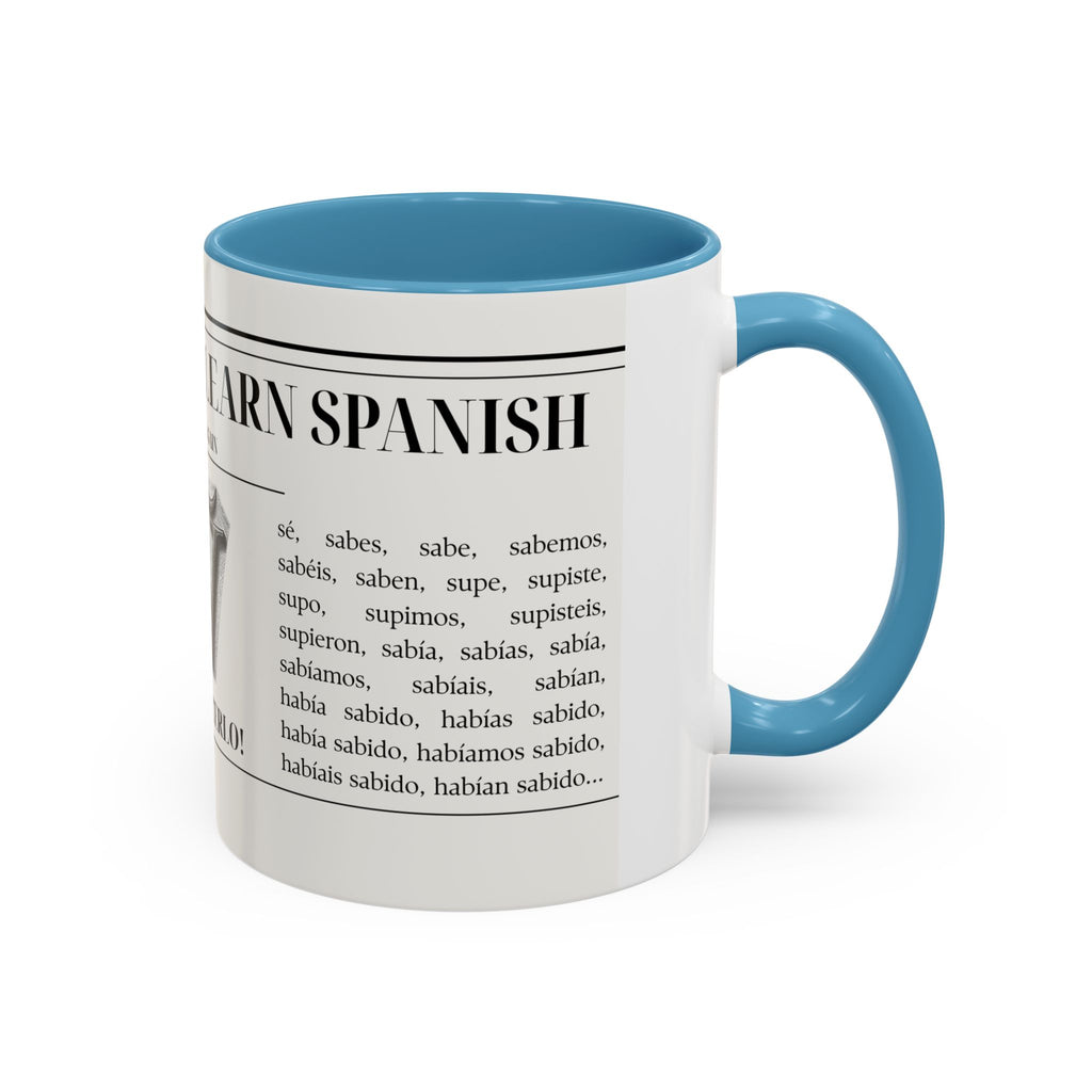 The "Keep Calm & Conquer Spanish" Ceramic Mug ☕️🇪🇸