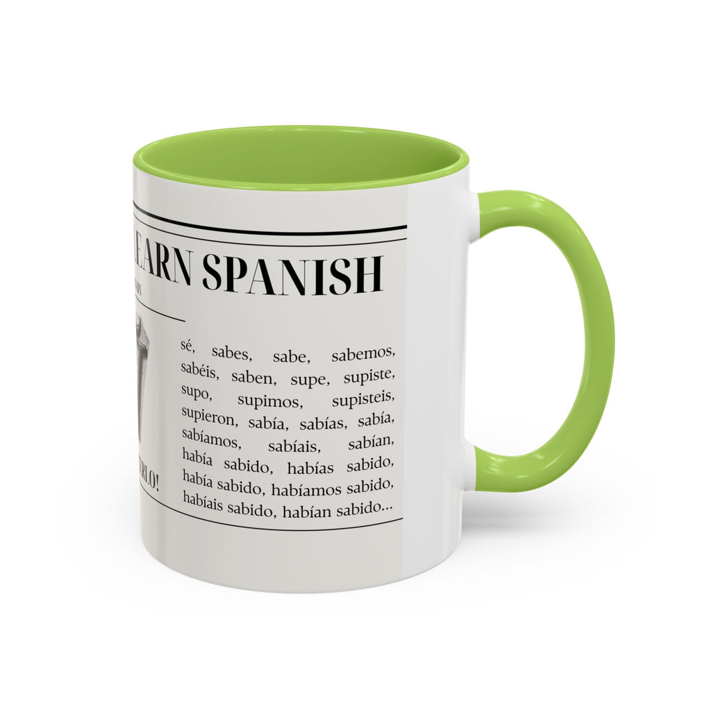 The "Keep Calm & Conquer Spanish" Ceramic Mug ☕️🇪🇸