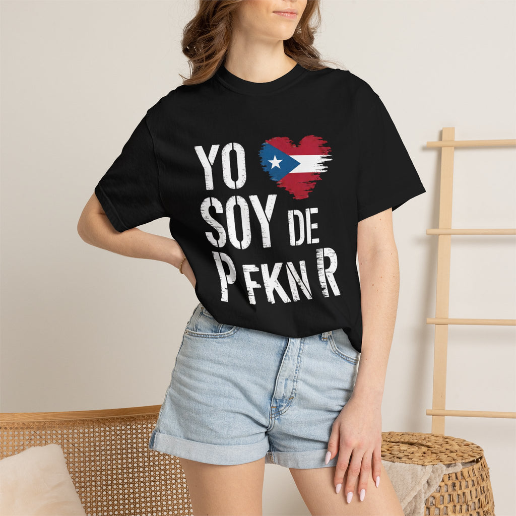 YO SOY DE PFKNR Comfort Colors® Garment-Dyed Tee - The Ultimate Puerto Rican Pride Shirt