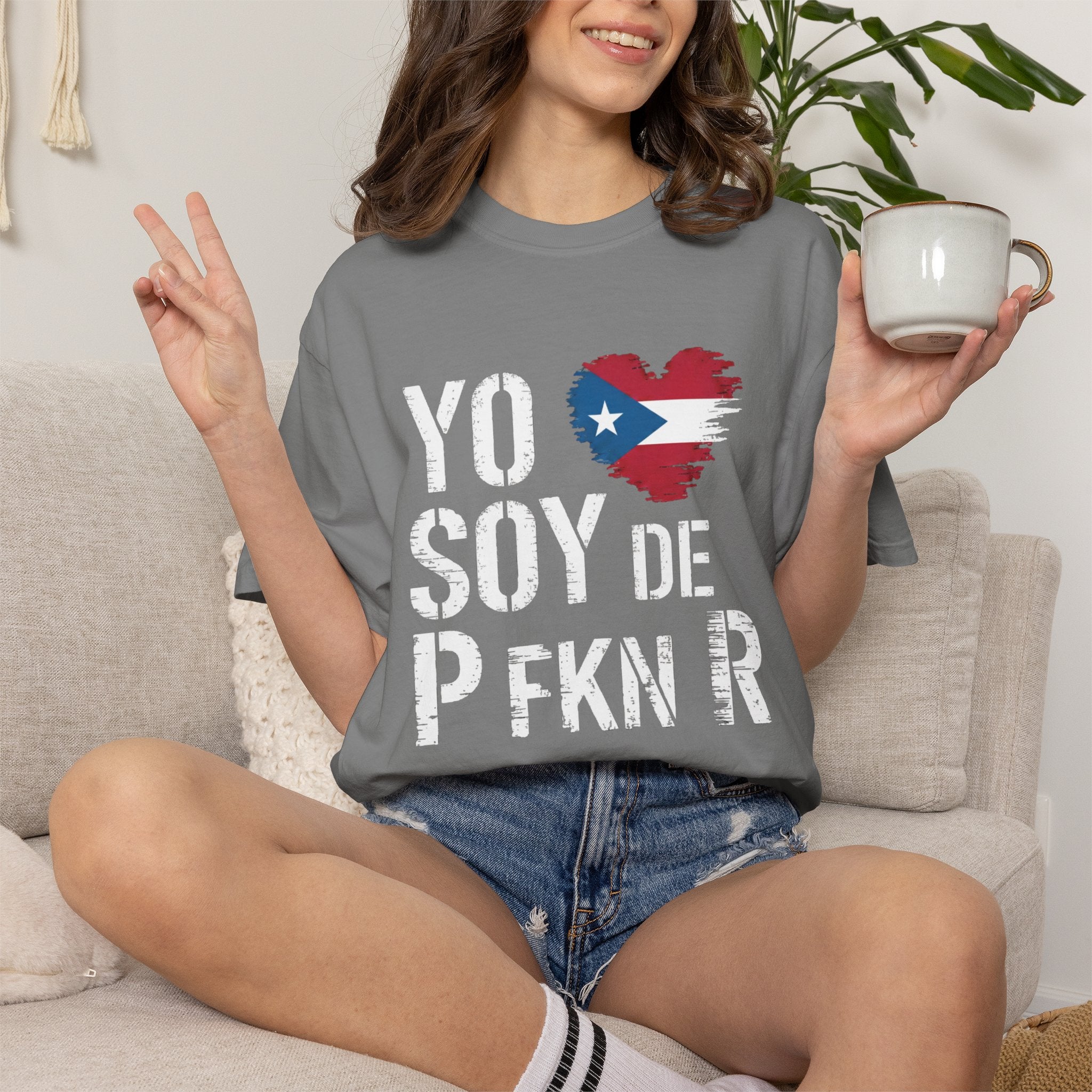 YO SOY DE PFKNR Comfort Colors® Garment-Dyed Tee - The Ultimate Puerto Rican Pride Shirt